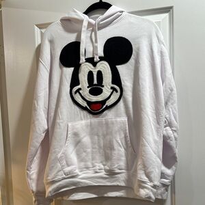 Disney Mickey Mouse White Hoodie